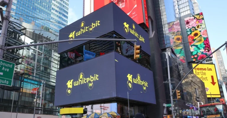 WhiteBIT Expands Globally with U.S. Launch and Times Square Campaign